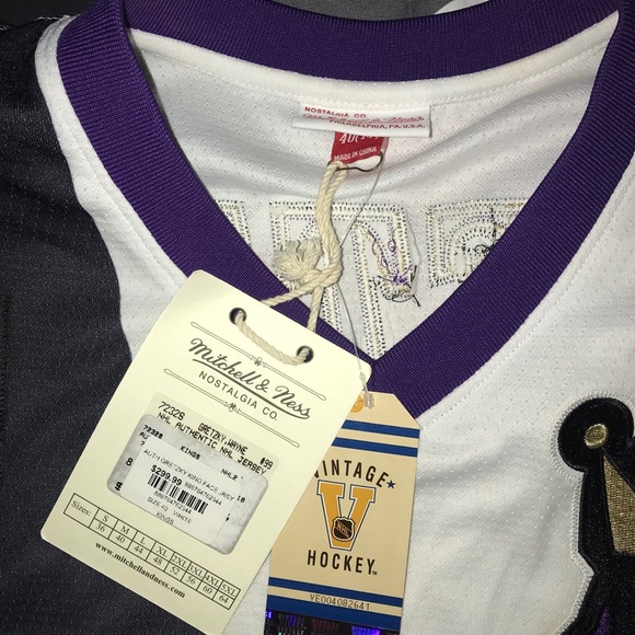 GRETZKY LA Kings Mitchell&Ness BURGER KING Jersey - Picture 3 of 8